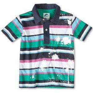 Sanetta jongens poloshirt, gestreept 134776