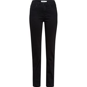 BRAX Dames Style Mary Five-Pocket-broek in winterse kwaliteit jeans, CLEAN Black Black, 36