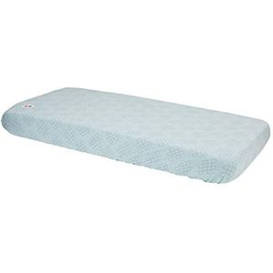 Lodger Wieghoeslaken Slumber Empire - Blauw - 40x80cm - Dubbellaags