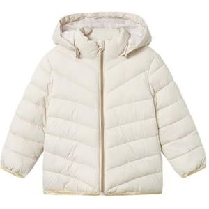 NAME IT Nmfmonay Jacket Pb gewatteerde jas voor meisjes, grijs, 92