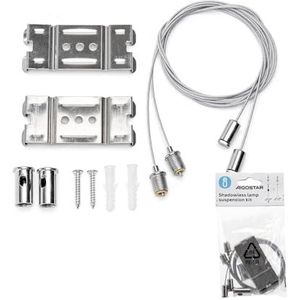 VoltShine Horizontale witte L-stekker voor 16 mm magneetrail, perfect voor het verbeteren van de connectiviteit en de lichtverdeling, eenvoudige installatie past bij elke decoratiestijl.
