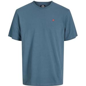 R.D.D. - RDDROAD - Shirt - Cyaan Blauw/Rood