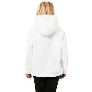 Inter Sweatshirt met capuchon voor kinderen en jongens, Wit, 4 jaar