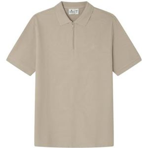 SPRINGFIELD Poloshirt voor heren, lichtbruin, S
