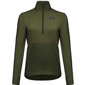 Gore Wear - TrailKPR Hybrid 1/2-Zip - Vest - Zwart - Gerecycled Materiaal