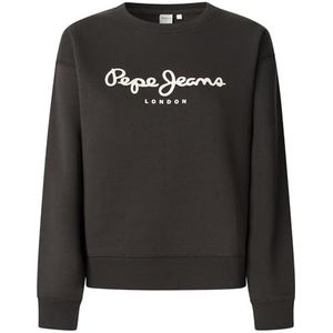Pepe Jeans - PL5800002 Baddy - Sweatshirt - Zwart - Casual - Katoen