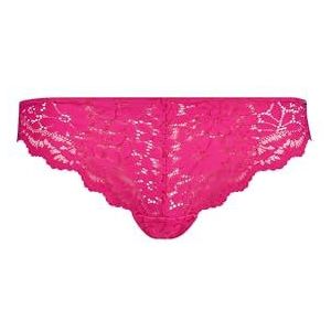 Skiny Dames Cheeky String Wonderfulace, roze, 42