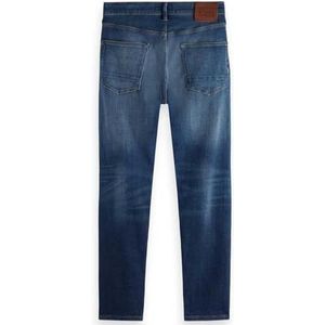 Scotch & Soda Ralston Regular Slim Fit Jeans voor heren, Nu voor blauw 6266, 28W x 32L