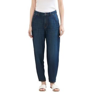 TOM TAILOR Denim Mom Fit Jeans voor dames, 10282 - Dark Stone Wash Denim, XS