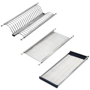 Emuca - Drynox - Afdruiprek - 600 mm - Roestvrij Staal