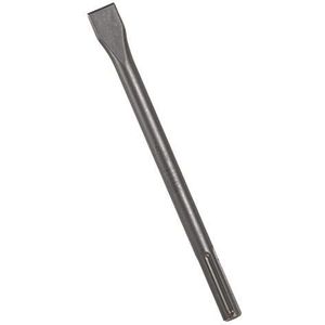 BOSCH HS1911 1 inch X 12 inch platte beitel SDS-Max hamer staal, grijs, 1 stuks