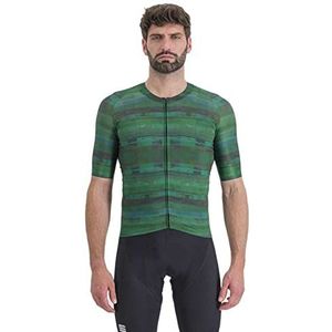 SPORTFUL 1123011-374 Glitch Bomber Jersey T-shirt Multicolor Green S, meerkleurig, groen, S