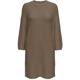 ONLY Dames Onlkatia 3/4 Structuur O-N Dress Cc KNT, cub, S