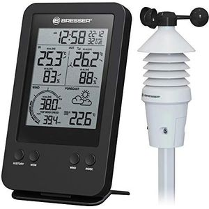 Bresser Weerstation - Bresser Professionele 3-in-1 Windmeter Incl. Luchtvochtigheids- en Temperatuurmeter