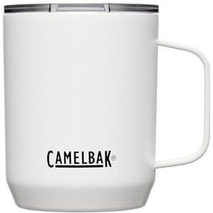 CamelBak Horizon 12oz Camp Mok - Geïsoleerd Roestvrij Staal - Tri-Mode Deksel - Wit