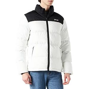 Schott NYC Utah Uniseks donsjack, Wit, 3XL