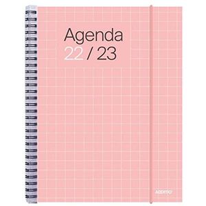 Additio A142-SV universele agenda met weekweergave, roze