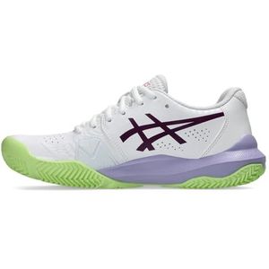 Asics Gel-Challenger 14 Padel, damessneakers, 40,5 EU, White Deep Mauve, 40.5 EU