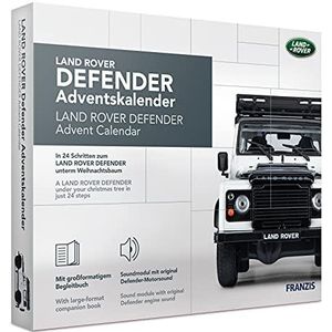 Franzis Land Rover Defender Advent Calendar, standaard, grijs