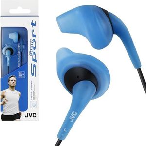 JVC HAEN10A Gumy Sport oordopjes, blauw