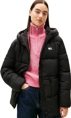 Tommy Jeans - Gewatteerde Jas - Grijs - Winterjas