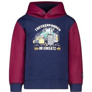 SALT AND PEPPER T-shirt set voor jongens en peuters met logoprint, Chili red., 92-98