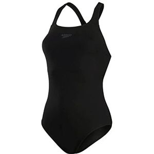 Speedo Eco Endurance+ Kickback dames zwempak, Zwart, 40