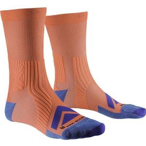 X-Socks® Bike Expert Crew, Sunset/TWYCE BLUE, 42-44 EU