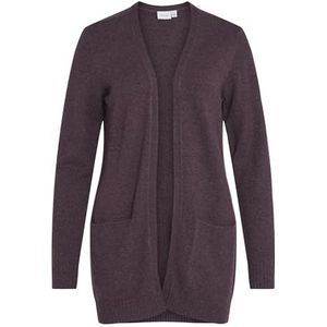 Vila Gebreid damesvest, Plum Perfect 1, L