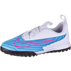 Nike Jr Phantom Gx Academy Tf, sneakers voor kinderen en jongens, Baltic Blue Pink Blast White Laser Blue, 35 EU