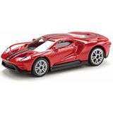 Siku Ford Gt 7,7 X 3,3 Cm Staal Rood/Zwart (1526)