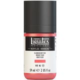 Liquitex 2059983 Professional Acrylic Gouache, acrylverf met gouache-eigenschappen, lichtecht, watervast - 59ml Fles, Fluorescent Red