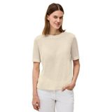Cecil - Gebreid Glitter Shirt - Beige - Dames