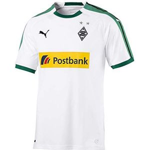 PUMA Heren Borussia Mönchengladbach Home 2018/2019 T-shirt, wit, L