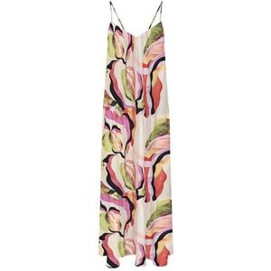 Onlnova Life Vis Roxy Long Dress AOP, kiwi, M