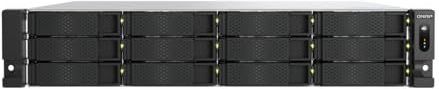 QNAP TS-H1277AXU-RP NAS Rack (2U) AMD Ryzen™ 7 32 GB DDR5 QuTS hero Zwart