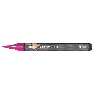 KREUL 62107 - Tattoo Pen roze, lijndikte 0,5-3 mm, cosmetische inkt op waterbasis, blijft tot 5 dagen zitten, dermatologisch getest, veganistisch, parabeenvrij
