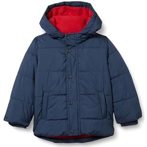 Amazon Essentials Zwaargewicht Pufferjack met capuchon voor peuters jongens, marineblauw, 11-12 jaar