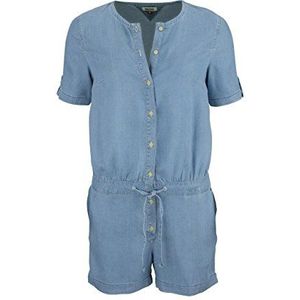 Tommy Jeans Drapey Playsuit S/S Dril, dames overall - - 36
