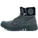 Palladium - BAGGY LAARZEN - Zwart - Textiel - Rubber Zool