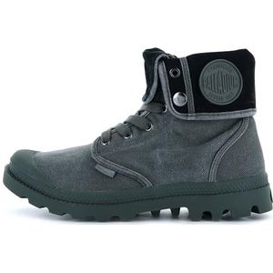 Palladium - BAGGY LAARZEN - Zwart - Textiel - Rubber Zool