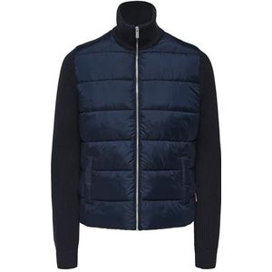 ONLY & SONS Onsmane Life Mixed Jacket OTW, Navy Blazer, M, navy blazer, M