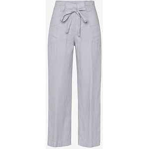 BRAX Dames Style Maine S verkorte linnen broek broek broek, wit, 34W / 32L