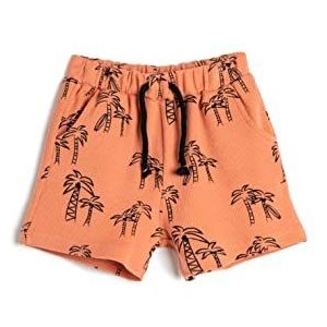 Koton Babyboys Basic Trekkoord Zakken Katoenen Shorts, roze (284), 2-3 Jaar