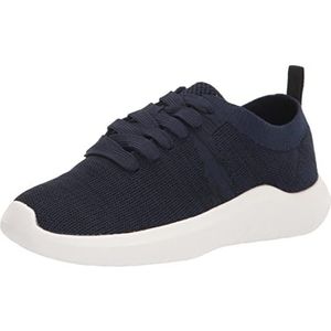 Clarks Nova Glint Sneaker voor dames, Donkere marine, 41.5 EU