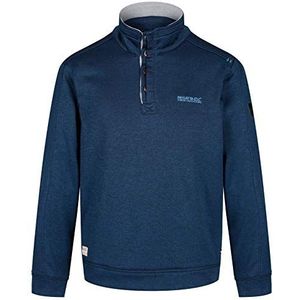 Regatta Heren Lardner Knoophals Gebreid effect Marl Fleece