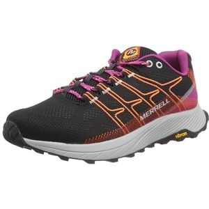 Merrell Moab Flight Sneaker voor dames, Zwart Fuchsia, 38 EU