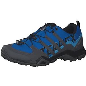 adidas Terrex Swift R2 Trekking- en wandelschoenen voor heren, Blue Rush Grey Four Core Black, 40 EU