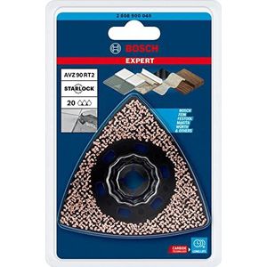 Bosch Accessories 10x Expert schuurplateau AVZ 90 RT2 multitoolzaagbladen (voor Mortel, Ø 90 mm, Korrel 20, accessoires Multitool)