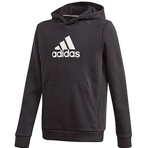 Adidas B Bos HD sweatshirt met capuchon, zwart/wit, 7 jaar
